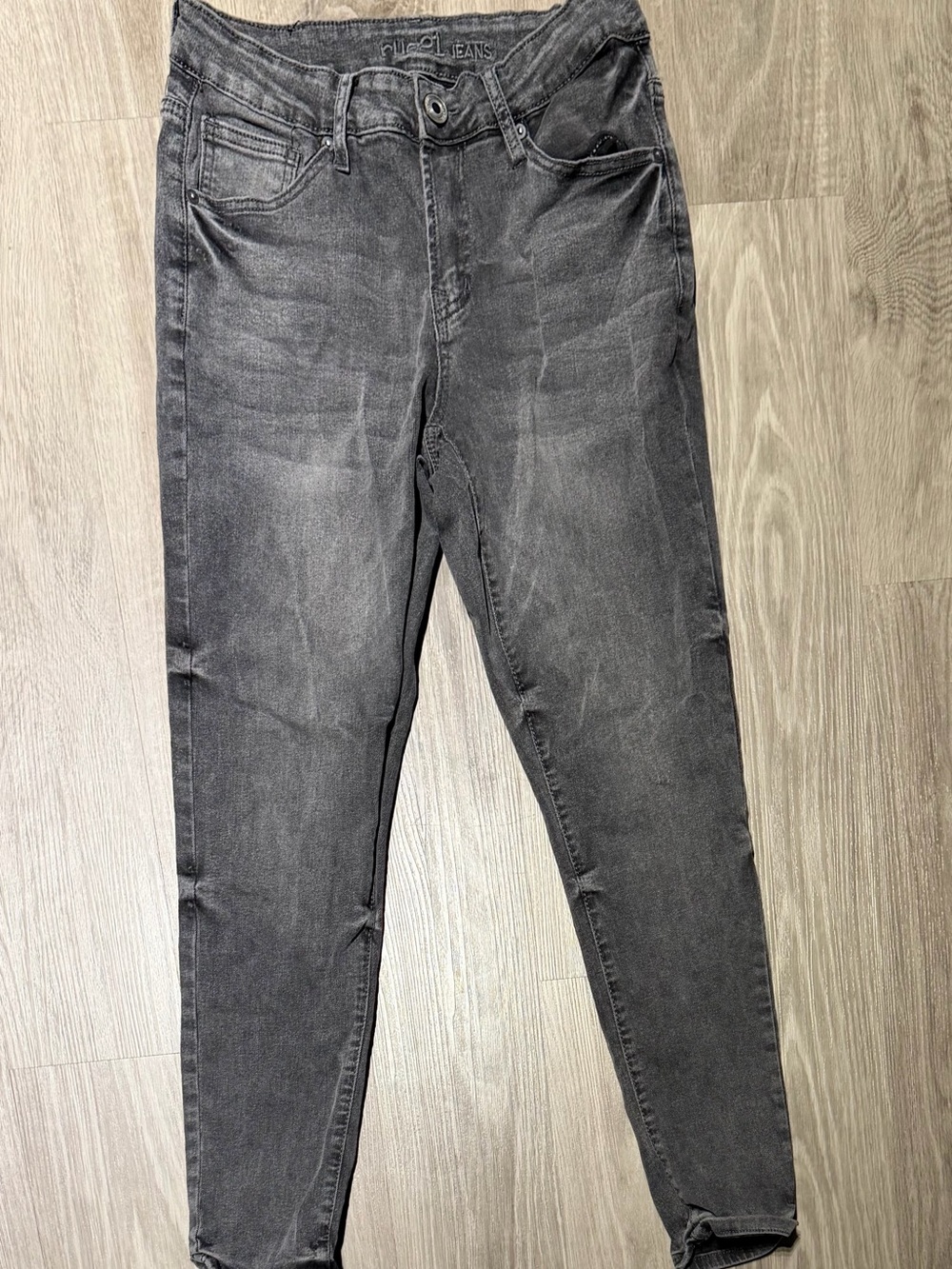 Rue21 Charcoal Black High-Rise Skinny Jeans